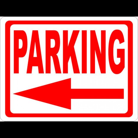 Sign parking